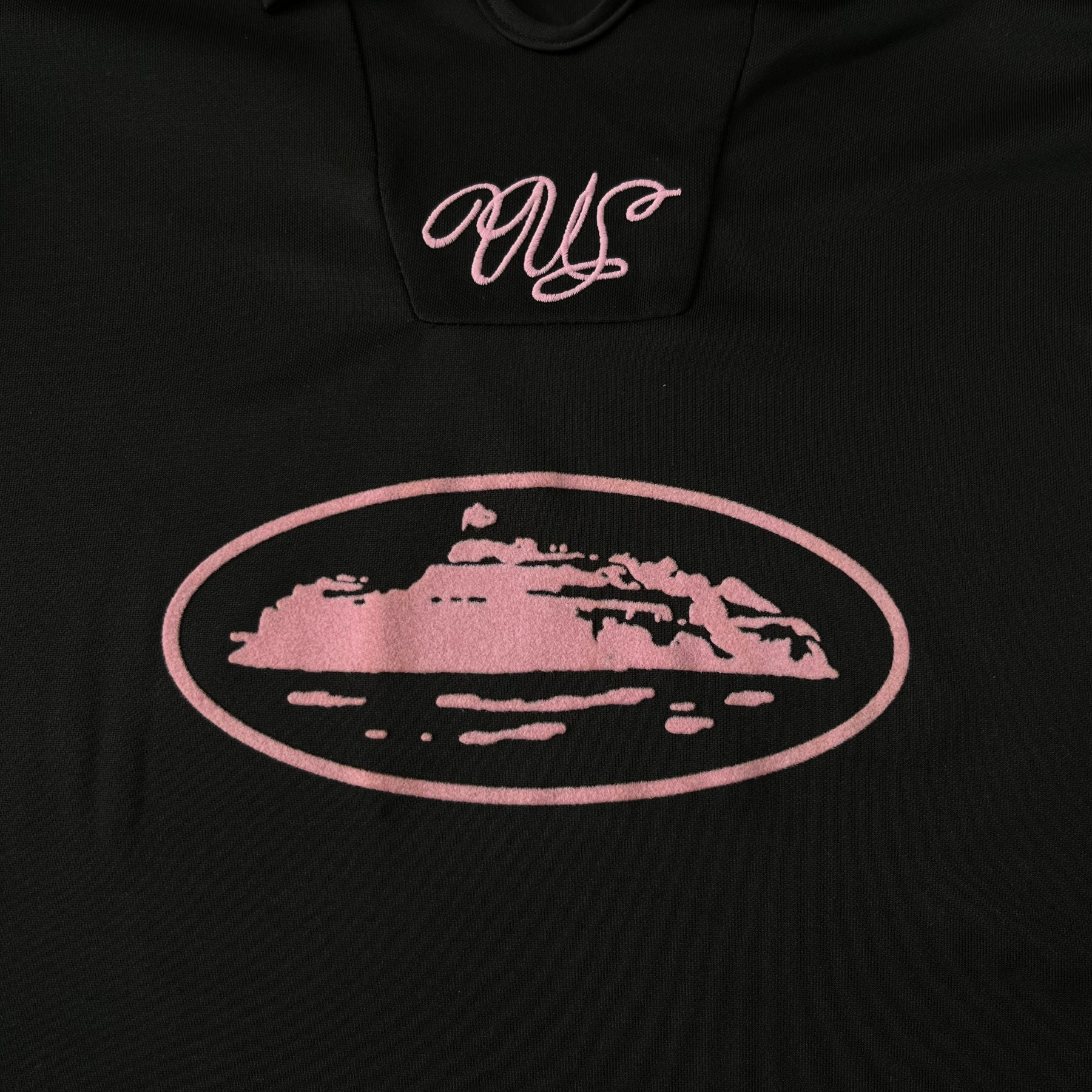 Corteiz Talismo Football Jersey Black/Pink
