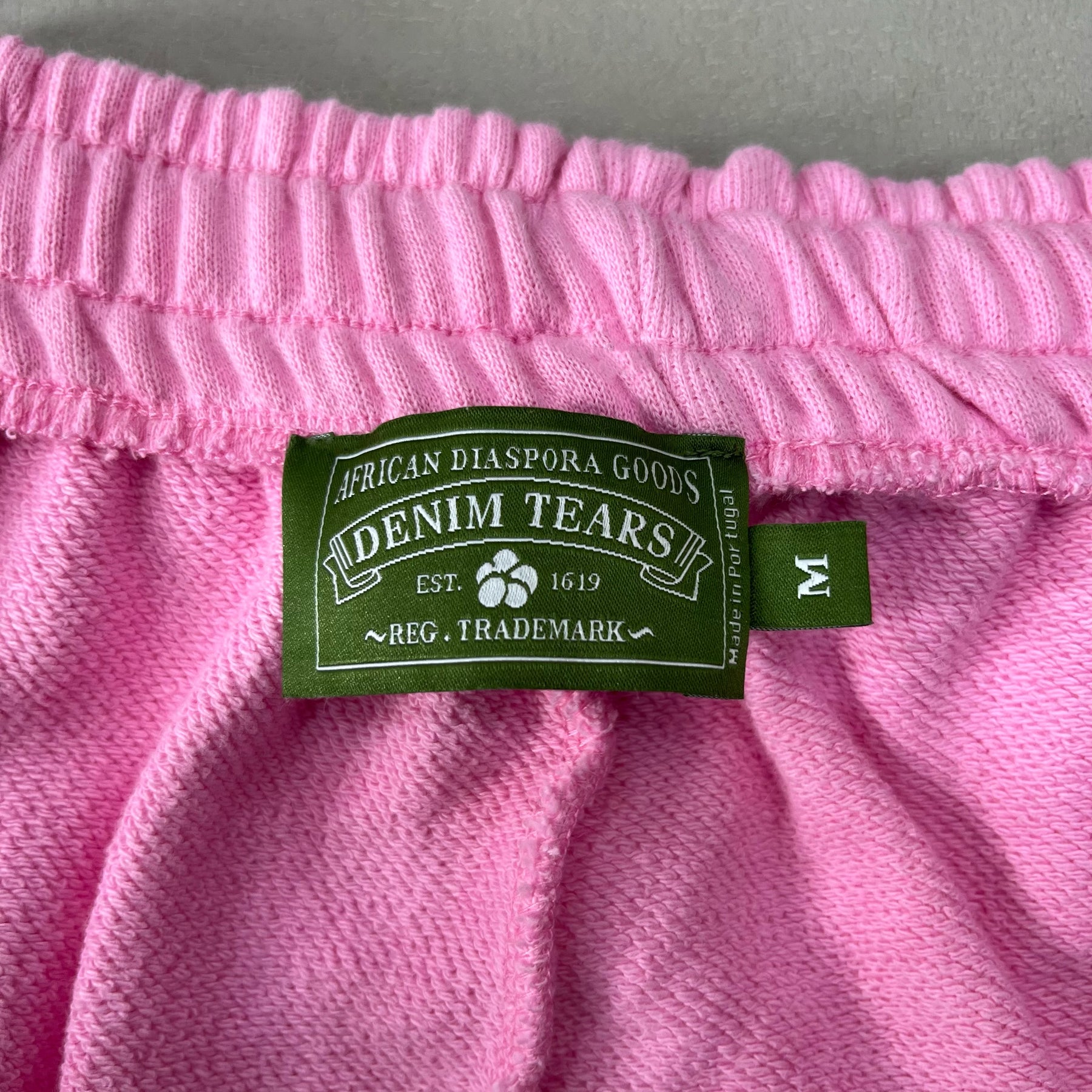 Calça Denim Tears The Cotton Wreath Pink