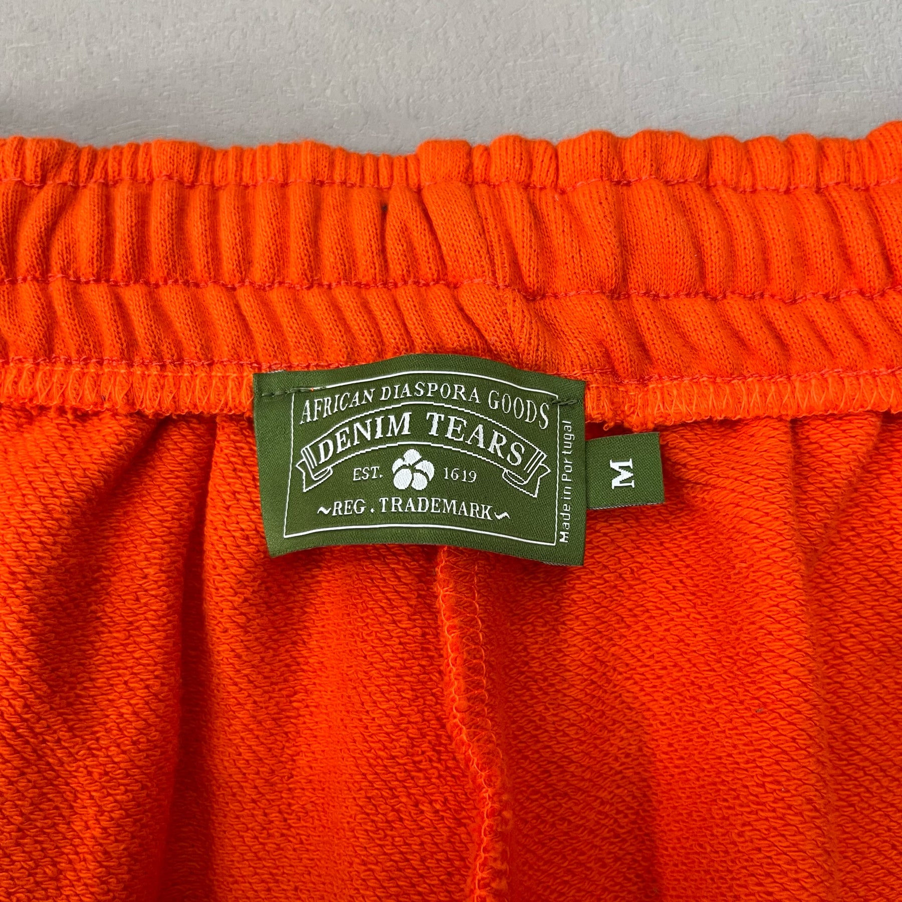 Calça Denim Tears The Cotton Wreath Orange