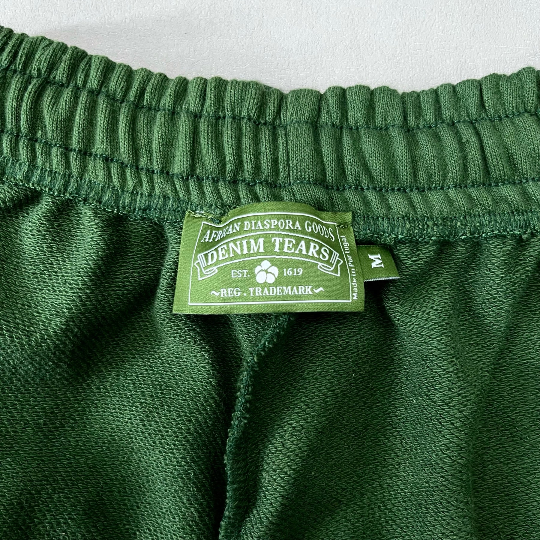 Calça Denim Tears The Cotton Wreath Green