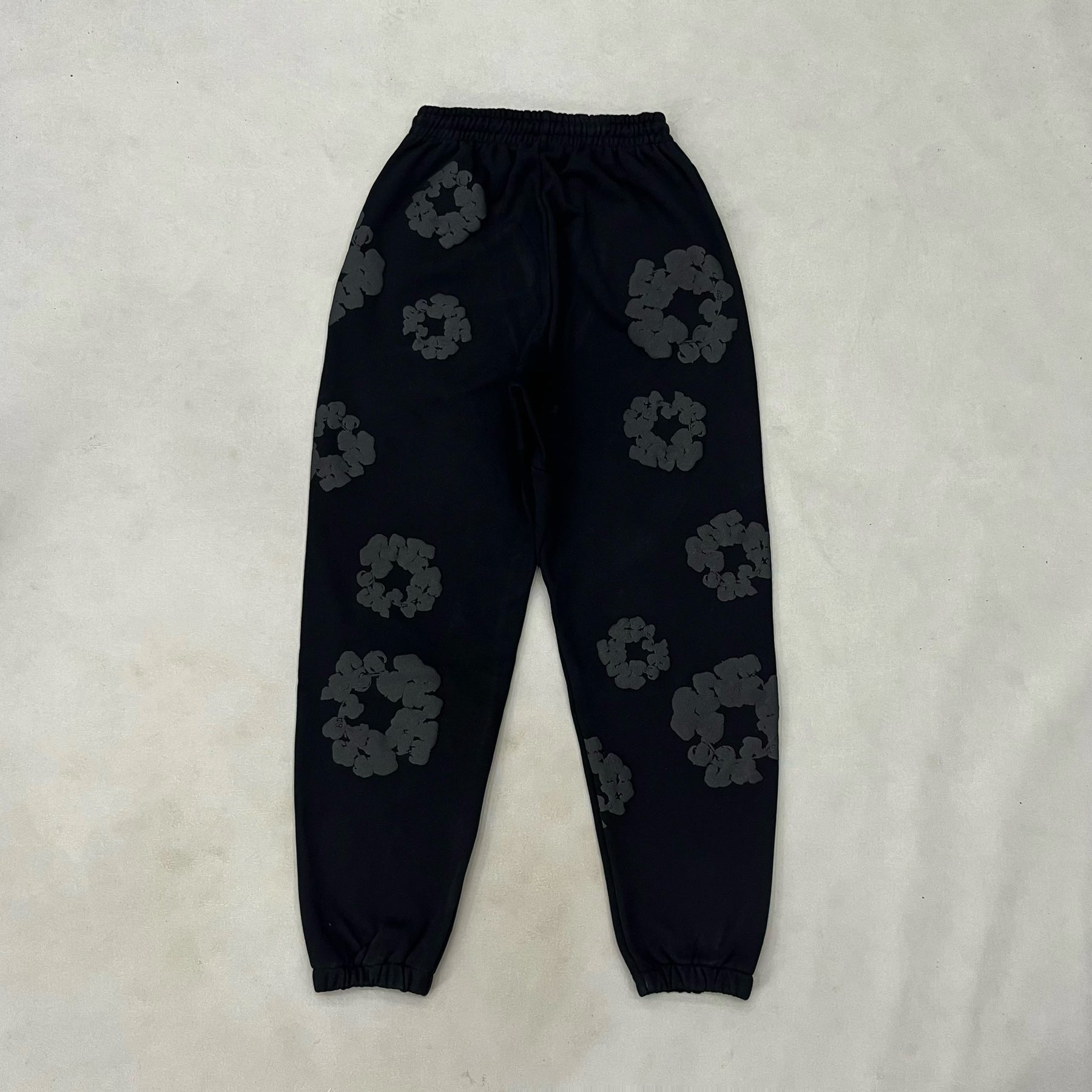 Calça Denim Tears The Cotton Wreath Black & Black