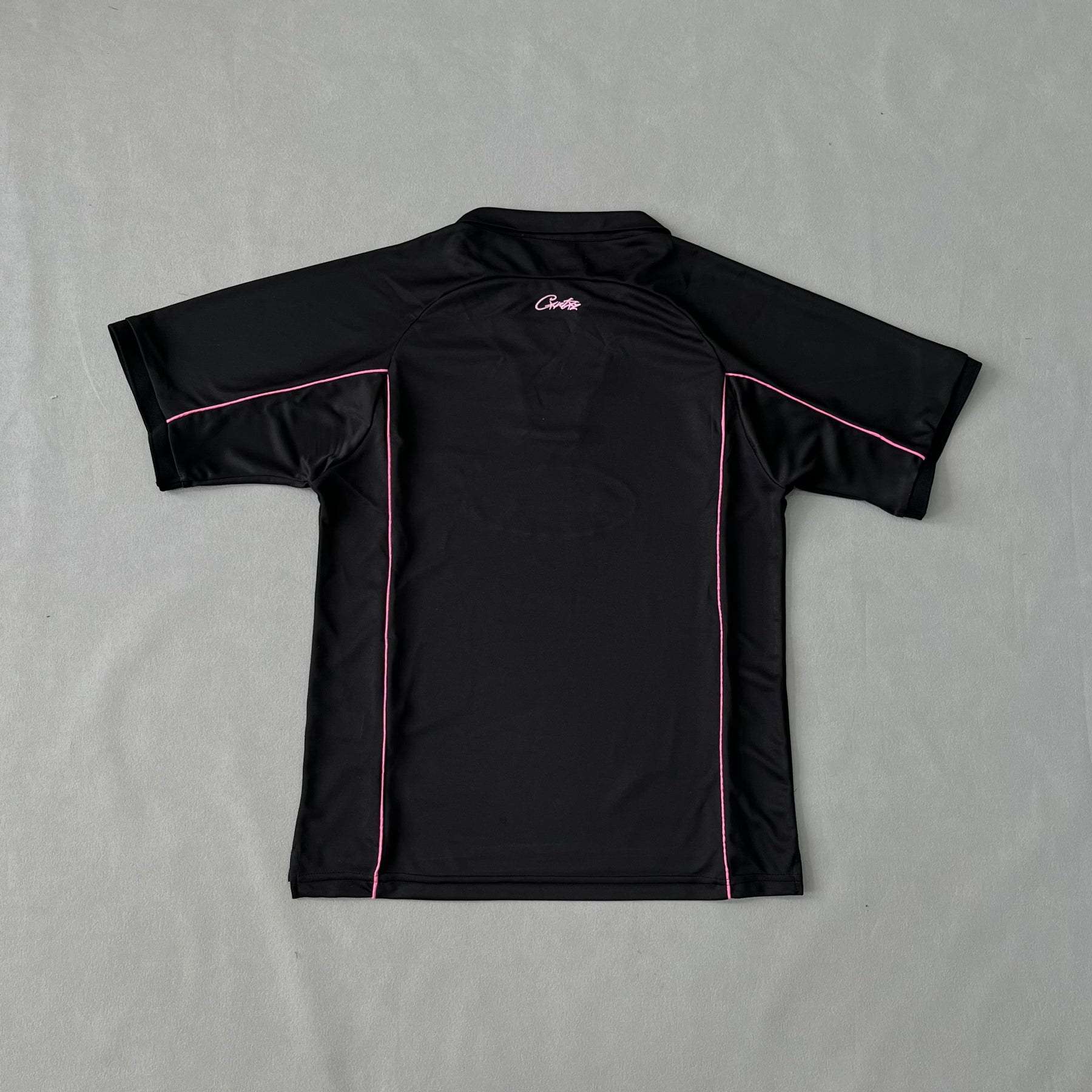 Corteiz Talismo Football Jersey Black/Pink