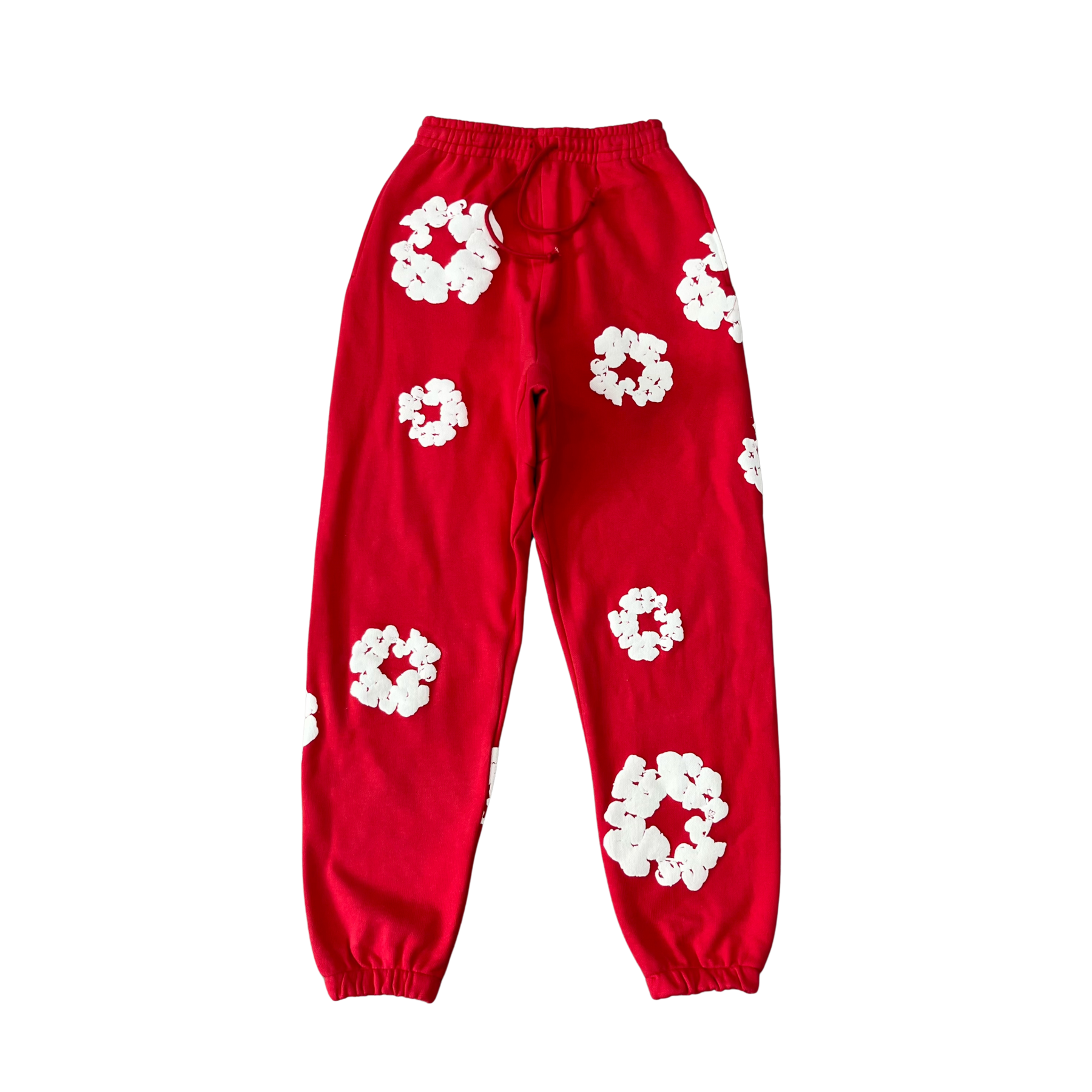 Calça Denim Tears The Cotton Wreath Red