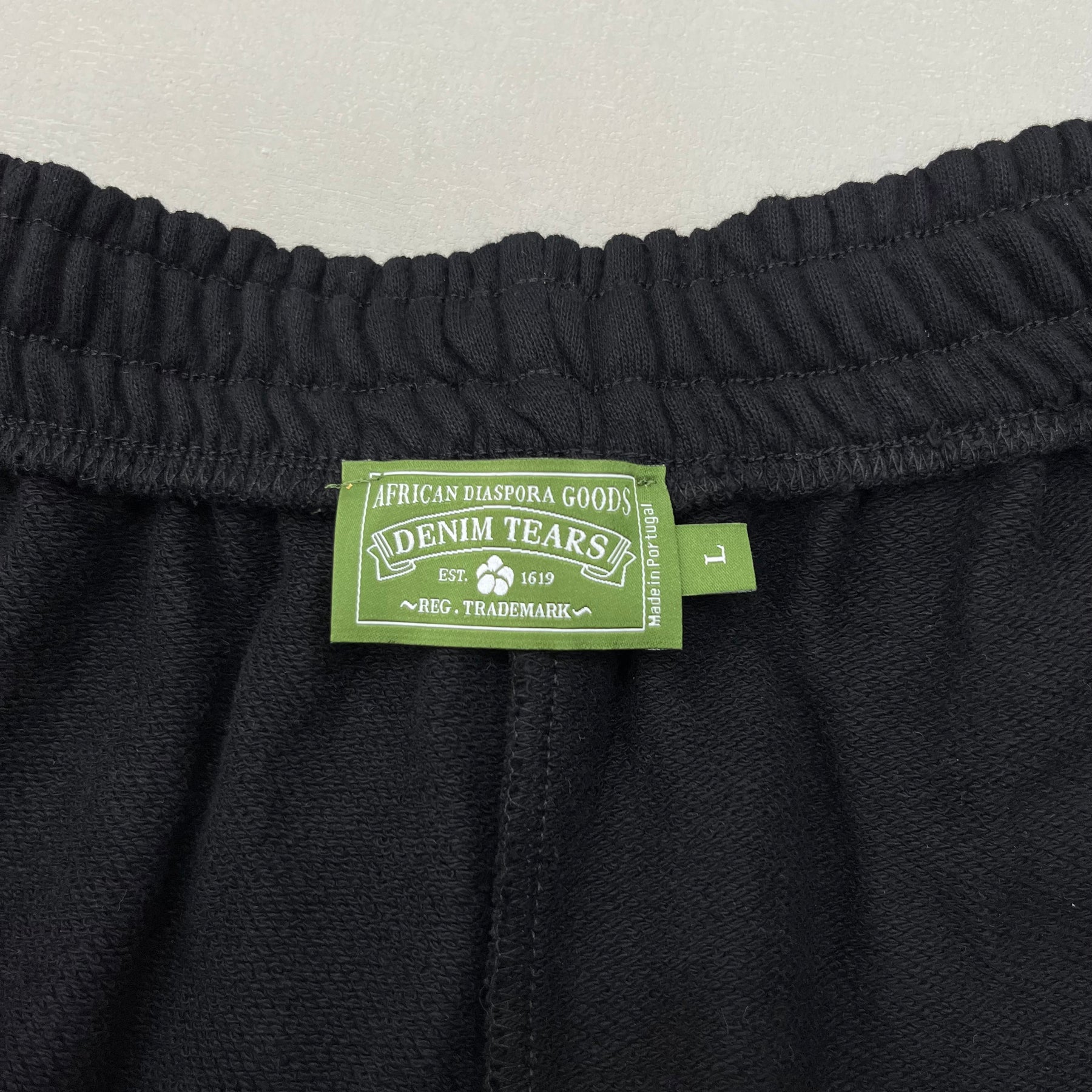 Calça Denim Tears The Cotton Wreath Black & Black