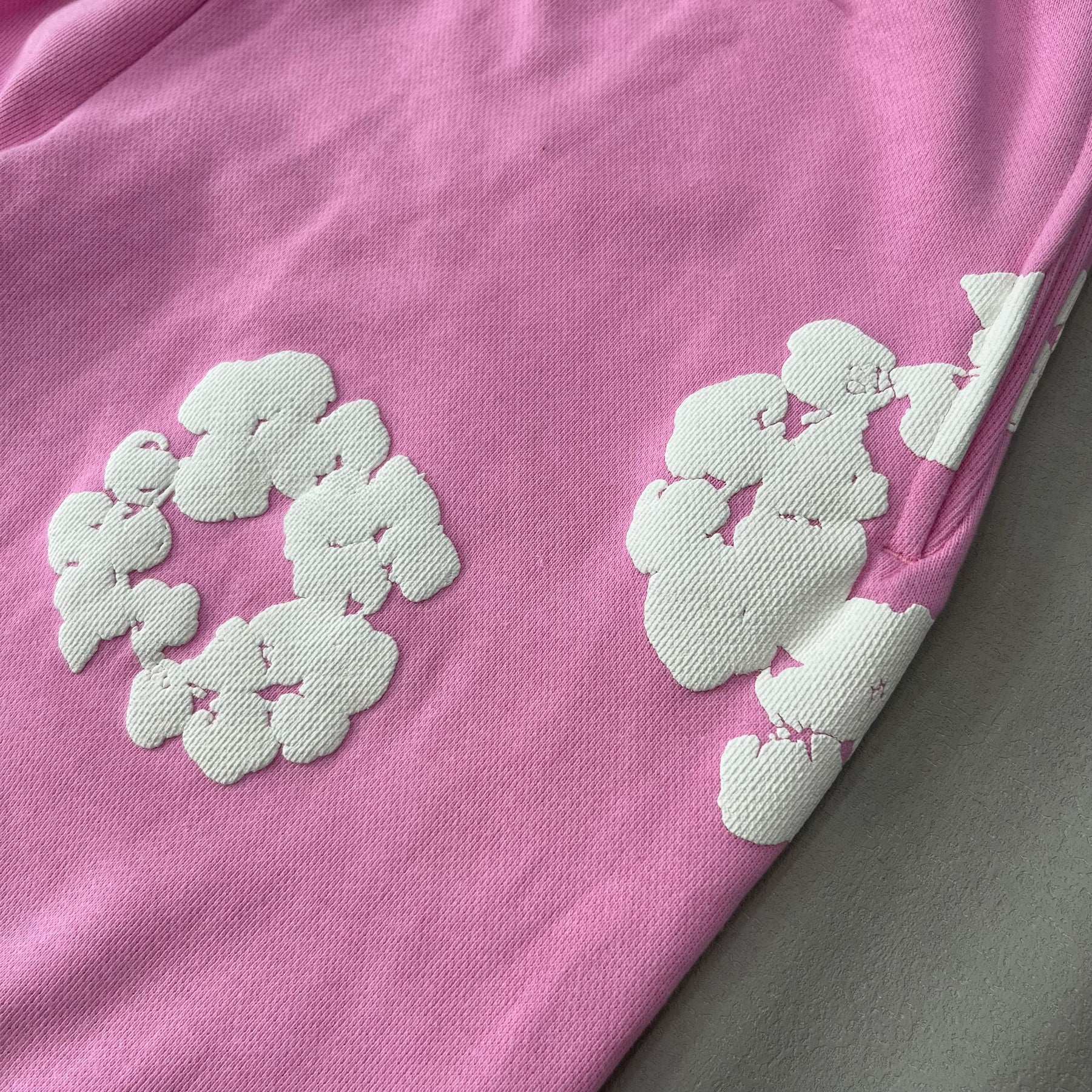 Calça Denim Tears The Cotton Wreath Pink