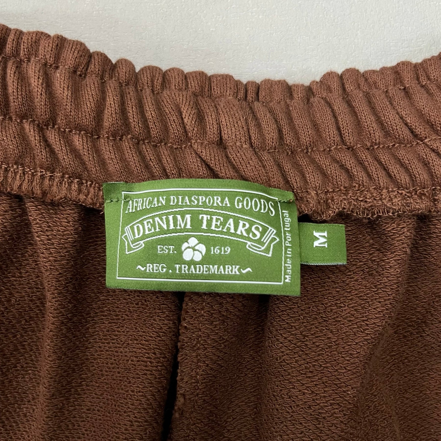 Calça Denim Tears The Cotton Wreath Brown